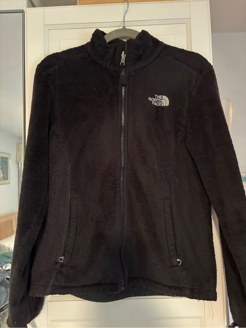 The North Face Black Women’s Small Fleece Jacket - Full Zip